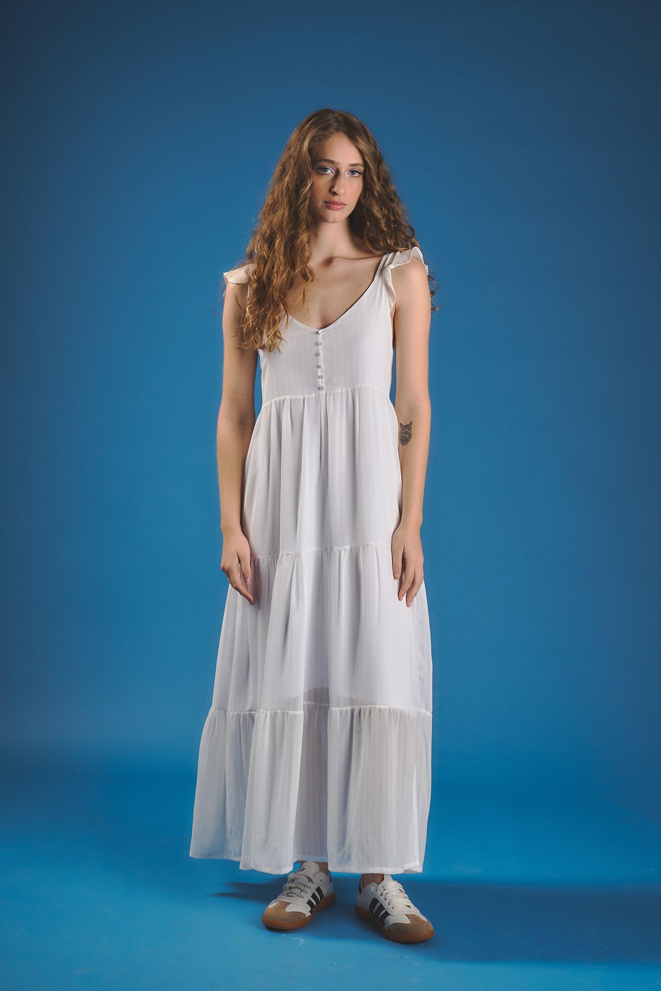 VESTIDO MEDUSA NATURAL